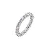 Silver / 5 CZ Eternity Band - Adina Eden's Jewels