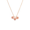 Rose Gold Engraved Initials X Butterfly Dangling Pendant Necklace - Adina Eden's Jewels