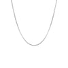 Solid Round Box Chain Necklace
