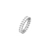 Silver / 6 Multi Marquise Eternity Ring - Adina Eden's Jewels