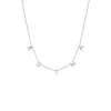  Mini Pavé Block Name Necklace - Adina Eden's Jewels