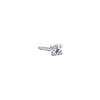  Solitaire Stud Earring 14K - Adina Eden's Jewels