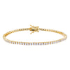 Gold / 2MM / 7" Classic Tennis Bracelet - Adina Eden's Jewels