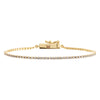 Gold Classic Thin Tennis Bracelet - Adina Eden's Jewels