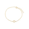 14K Gold / Cancer Solid Zodiac Bracelet 14K - Adina Eden's Jewels