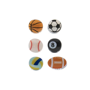 Multi Color Game Day Sports Mini Hair Clips - Adina Eden's Jewels