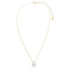  CZ Pear Shape Pendant Necklace - Adina Eden's Jewels