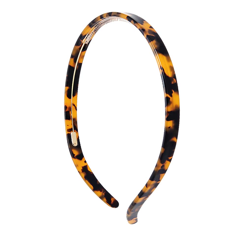 Tortoise Basic Colored Head Band - Adina Eden's Jewels