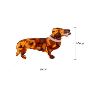 Dachshund Dog Breed Hair Claw Clip - Adina Eden's Jewels