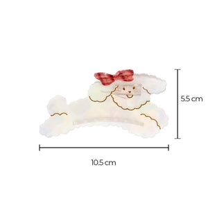 Colored Puppy Hair Claw Clip - Adina Eden's Jewels