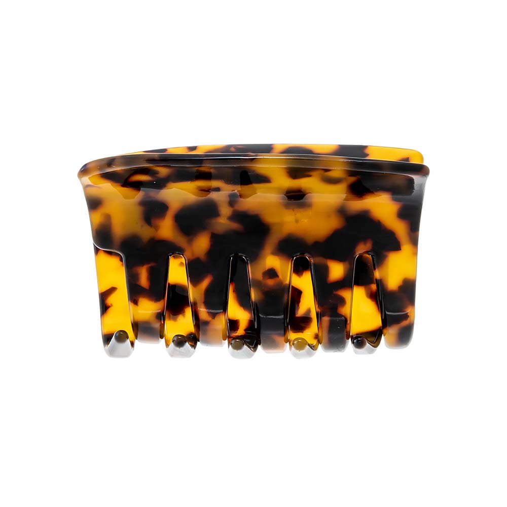 Tortoise Medium Elongated Classic Hair Claw Clip - Adina Eden's Jewels
