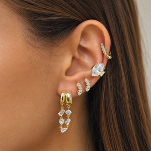 CZ Marquise Embedded Ear Cuff