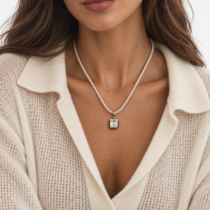 CZ Emerald Cut Solitaire Basket Charm - Adina Eden's Jewels