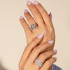  Lab Grown Diamond Round Solitaire Engagement Ring 14K - Adina Eden's Jewels