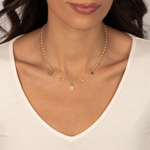 Faith & Love Charm Necklace