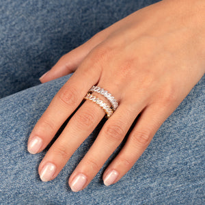  Multi Marquise Eternity Ring - Adina Eden's Jewels