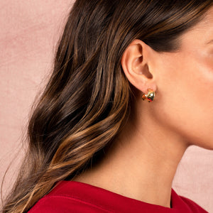  Super Wide Curved Hoop Earring - Adina Eden's Jewels