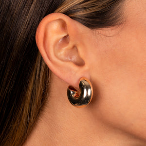  Mini Bubble Hoop Earring - Adina Eden's Jewels