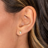  Mini CZ/Solid Stud Earring - Adina Eden's Jewels