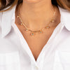  Dangling Graduated Ball Link Necklace - Adina Eden's Jewels