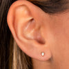  Diamond Pear Stone Stud Earring 14K - Adina Eden's Jewels