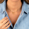  Solid Butterfly Toggle Necklace - Adina Eden's Jewels