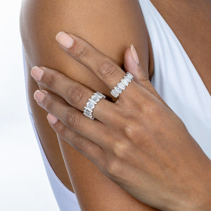  Mixed Stone Eternity Band - Adina Eden's Jewels