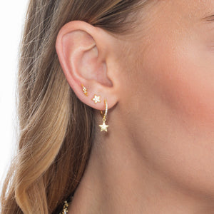  Pavé Star X Lightning Earring Combo Set - Adina Eden's Jewels
