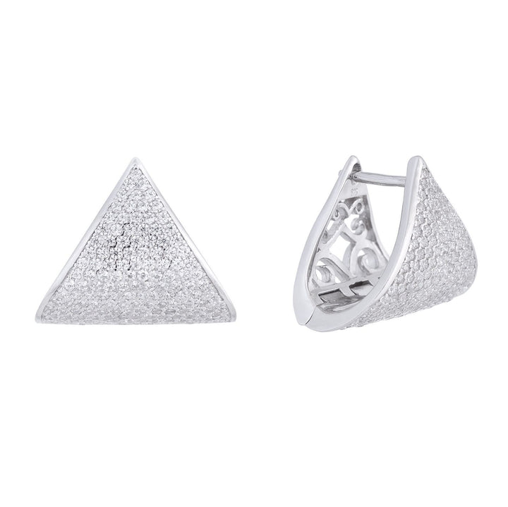 Silver Huggie Earring - Adina Eden's Jewels