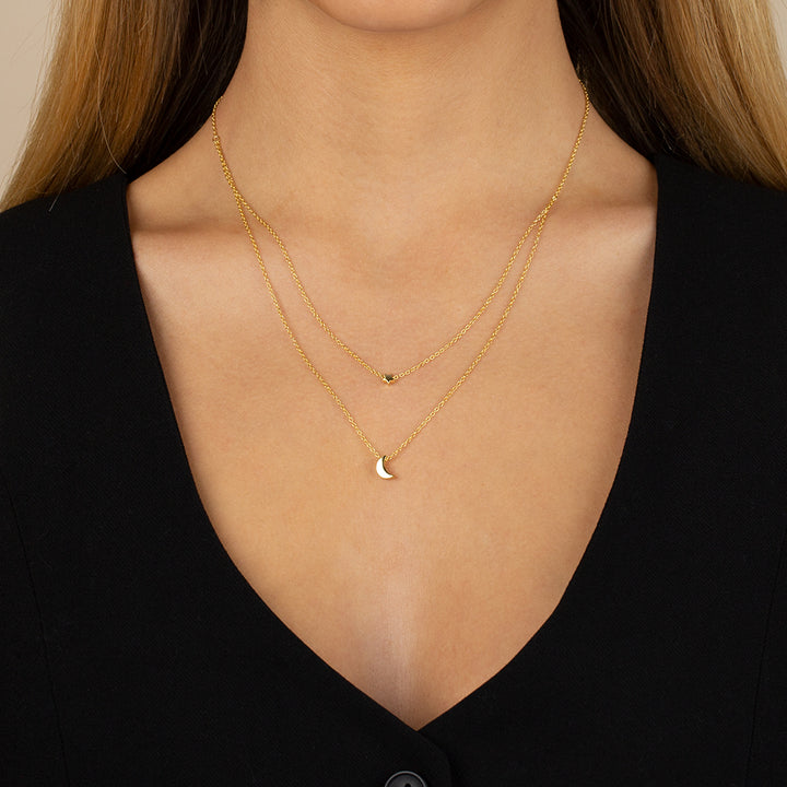  Mini Celestial 2 In 1 Necklace - Adina Eden's Jewels