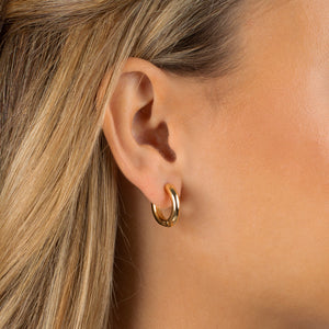  Classic Tube Huggie Earring - Adina Eden's Jewels