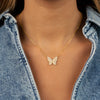  Pearl Butterfly Necklace - Adina Eden's Jewels