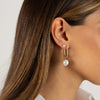  Four Prong Pearl Stud Earring - Adina Eden's Jewels