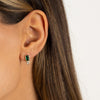  Colored  Mixed Shape Bezel Stud Earring - Adina Eden's Jewels