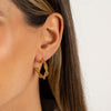  Thin Twisted Hoop Earring - Adina Eden's Jewels