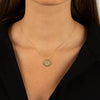  Evil Eye Medallion Pendant Necklace - Adina Eden's Jewels