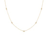 14K Gold Diamond By the Yard Necklace 14K - Adina Eden's Jewels