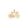 14K Gold Bicycle Charm 14K - Adina Eden's Jewels