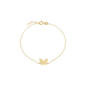 14K Gold Adina Eden Eden Butterfly Bracelet 14K - Adina Eden's Jewels