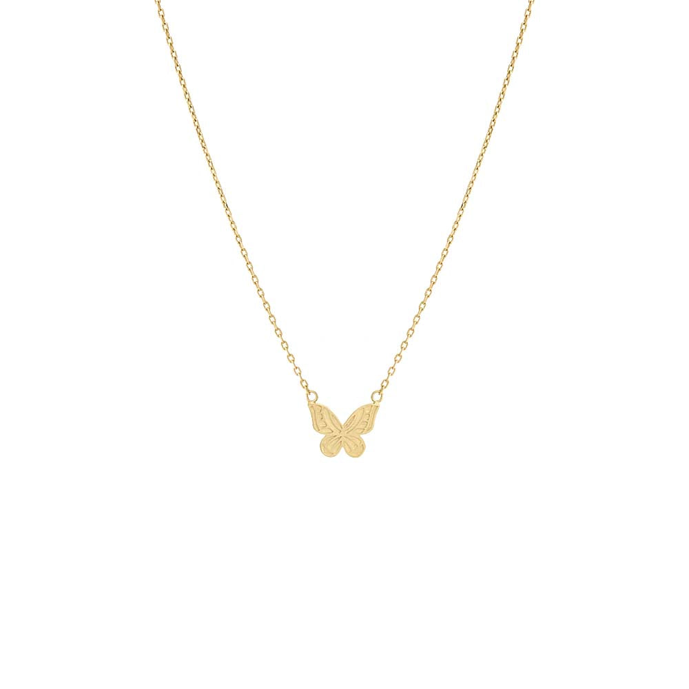 14K Gold Adina Eden Eden Butterfly Necklace 14K - Adina Eden's Jewels