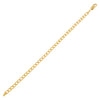 14K Gold / 6.75" Super Hollow Miami Curb Bracelet 14K - Adina Eden's Jewels