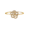  Diamond Flower Ring 14K - Adina Eden's Jewels