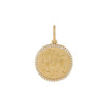  Diamond Zodiac Coin Charm 14K - Adina Eden's Jewels