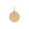  Diamond Zodiac Coin Charm 14K - Adina Eden's Jewels