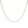 14K Gold / 17" Three Prong Diamond Necklace 14K - Adina Eden's Jewels