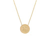  Double Sided Vintage Coins Necklace 14K - Adina Eden's Jewels