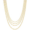  Figaro Chain Necklace 14K - Adina Eden's Jewels