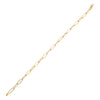 14K Gold Super Hollow Chunky Paperclip Bracelet 14K - Adina Eden's Jewels