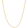 14K Gold / 20" Baby Cuban Chain Necklace 14K - Adina Eden's Jewels