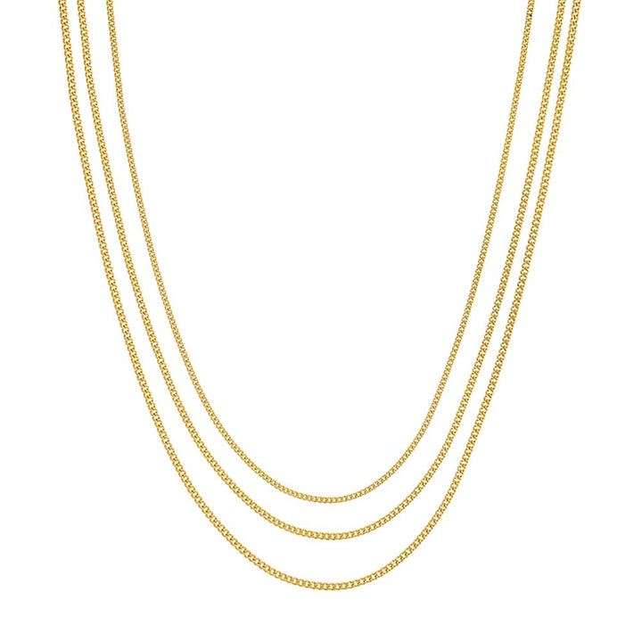  Baby Cuban Chain Necklace 14K - Adina Eden's Jewels
